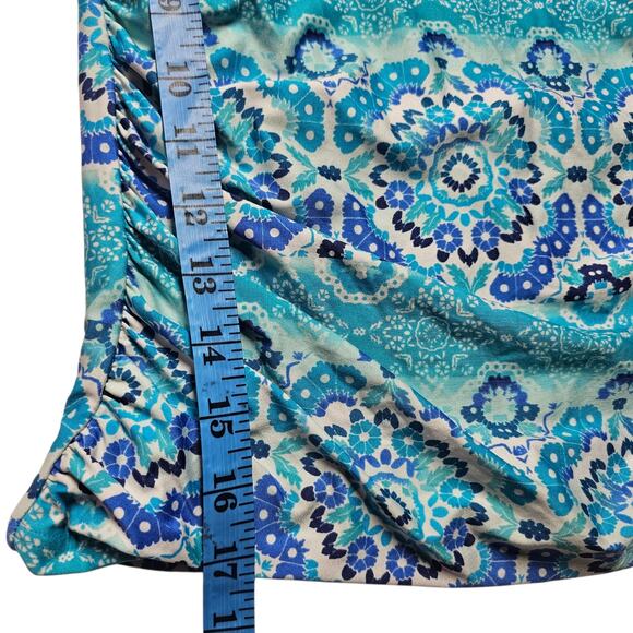 La Blanca All in the Mix Built-in Bra Underwire Tankini Top Size 36D - Picture 12 of 12